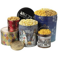 3 1/2 Gallon Buttered Popcorn Designer Tin